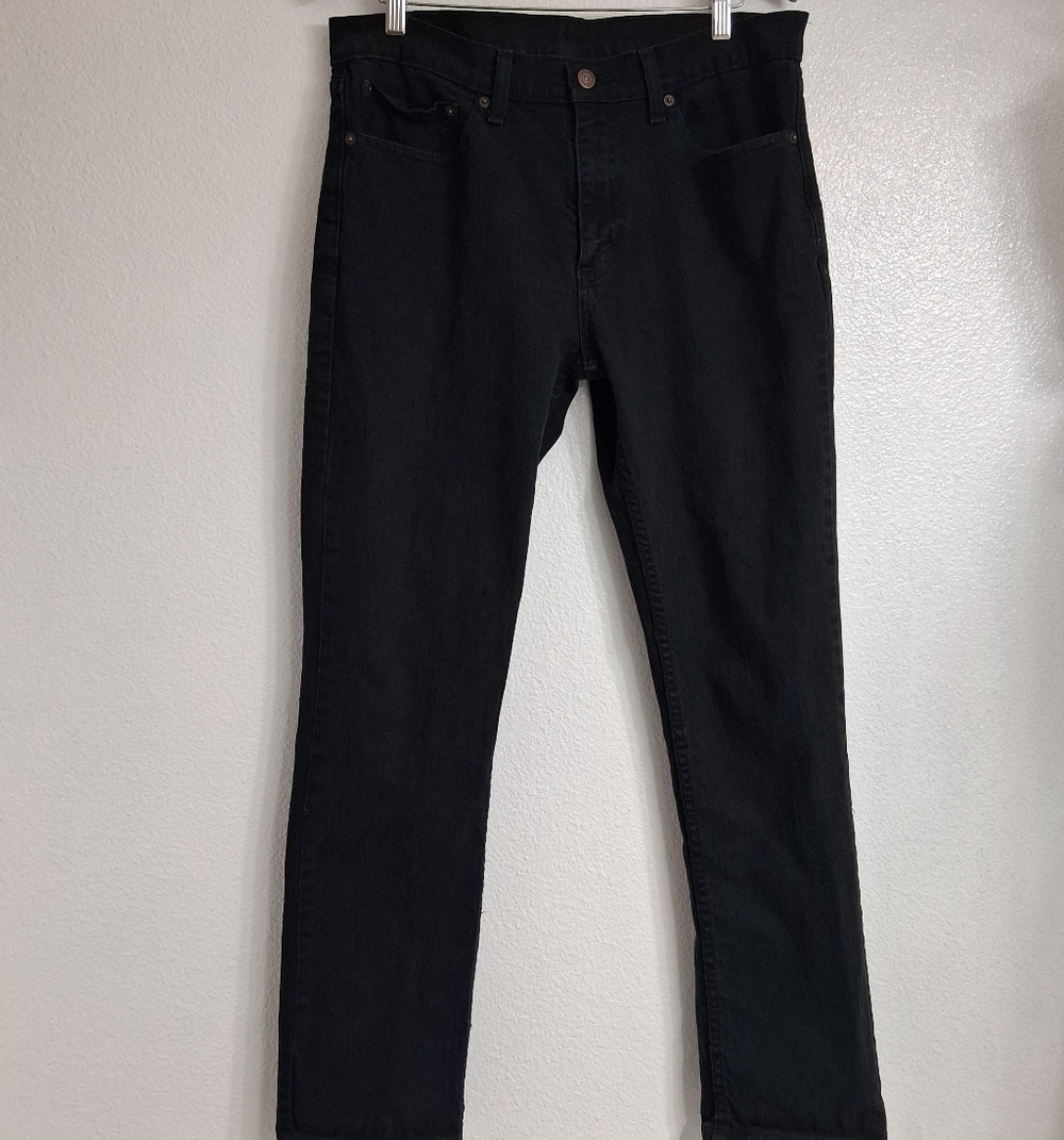 Levi's 511 Black Slim Fit Jeans   Size 34"×32"